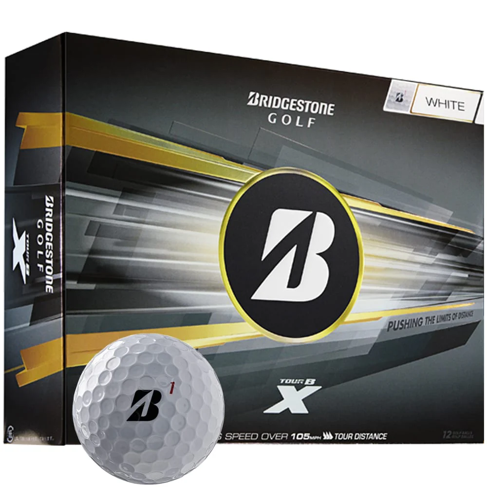 Bridgestone TOUR B X Golf Balls - White - Double Dozen - Image 2