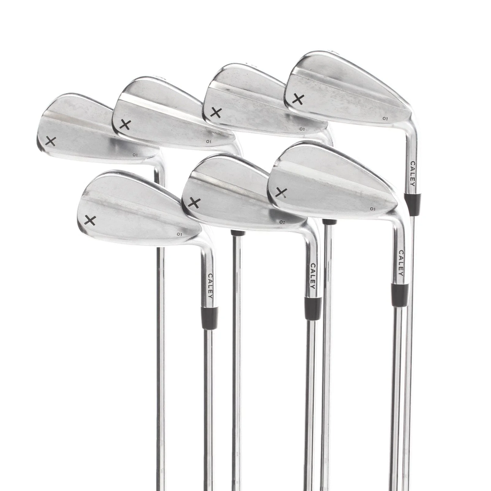 Caley O1 Steel Mens Right Hand Irons 4-PW Stiff - KBS Tour Lite S