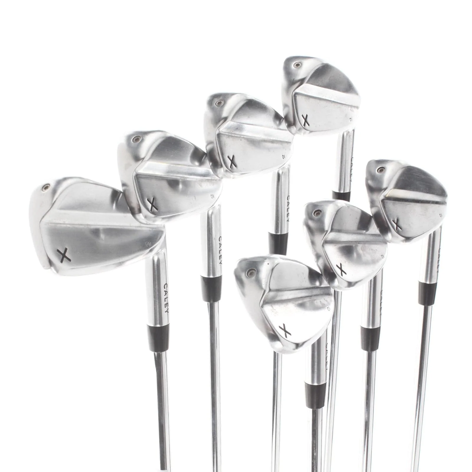 Caley X 01 Steel Mens Right Hand Irons 4-PW Regular - KBS Tour Lite - Image 2