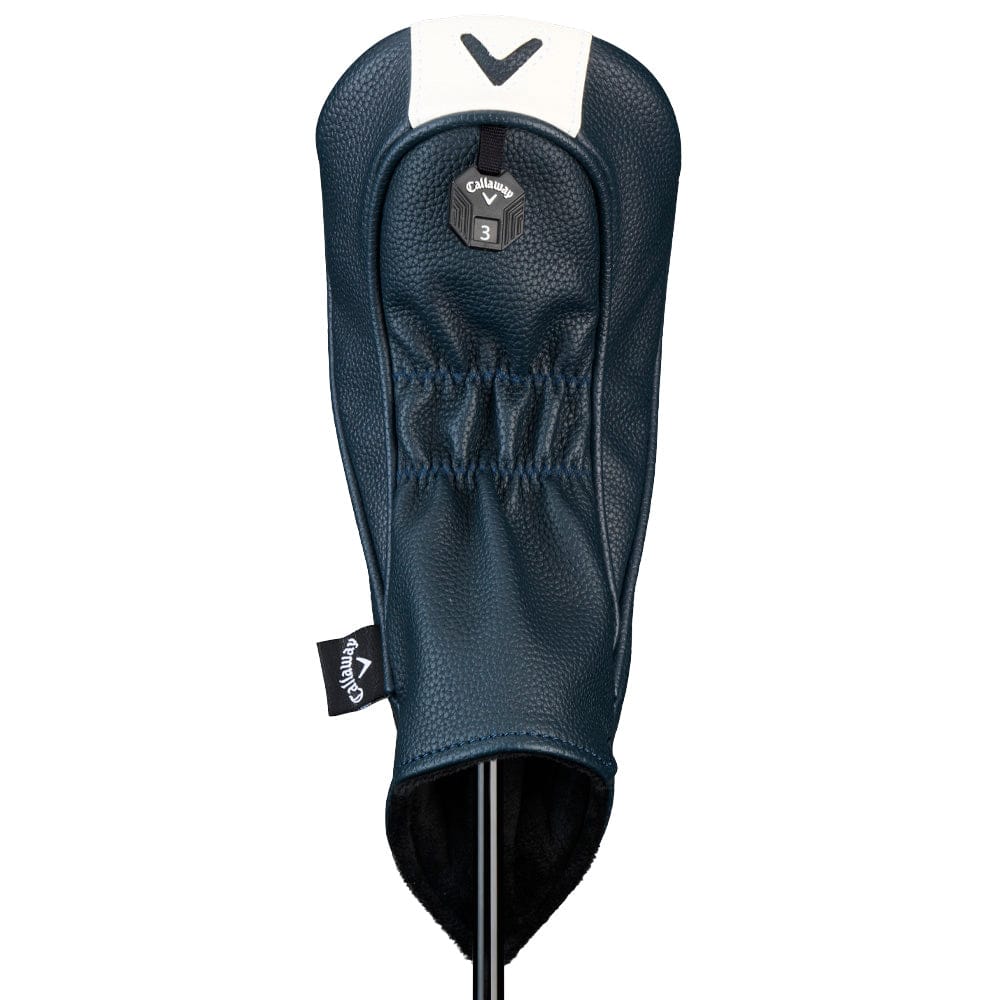 Callaway Aftermarket Premium Fairway Headcover - Navy/White - Image 2