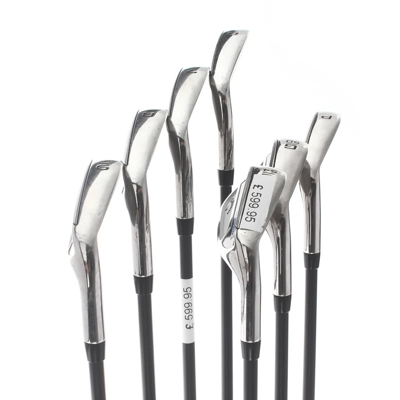 Callaway Ai Smoke Graphite Mens Right Hand Irons 6-SW+GW Senior - Cypher Fifty 5.0 - Image 3