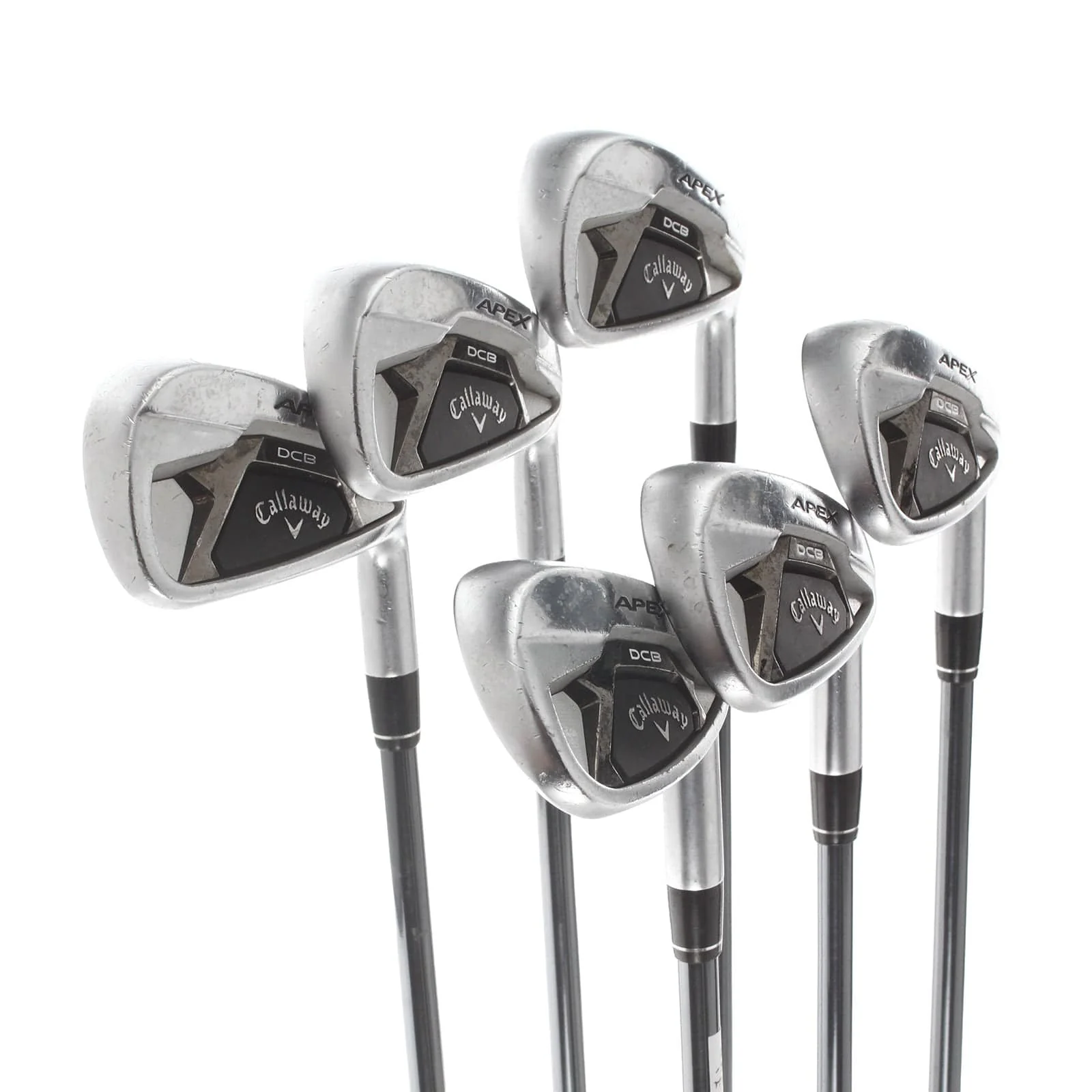 Callaway Apex DCB Graphite Mens Right Hand Irons 5-PW Regular - UST Mamiya Recoil Dart F3 65 - Image 2