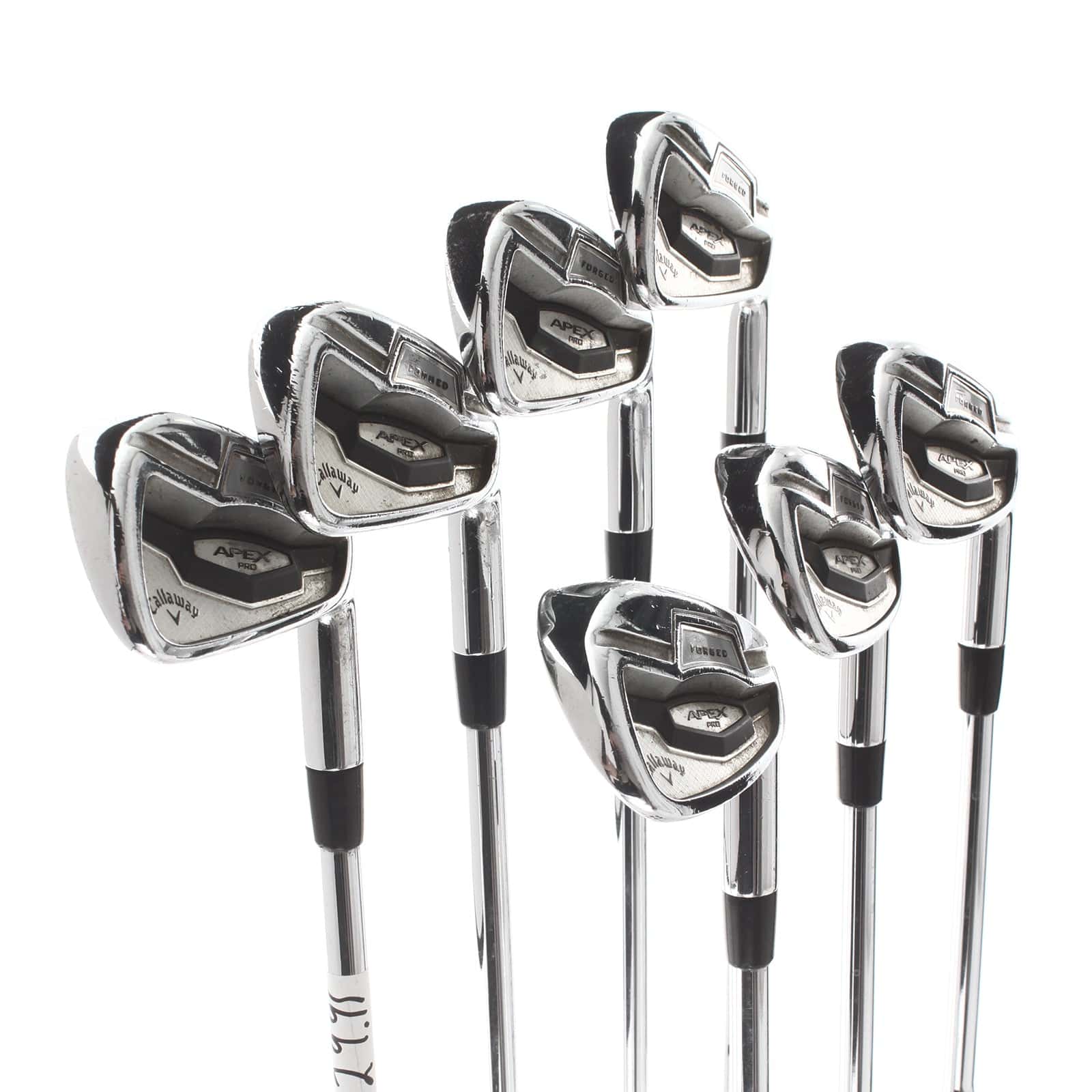Callaway Apex Pro 16 Steel Mens Right Hand Irons 4-PW Extra Stiff - KBS Tour-V 130 - Image 2