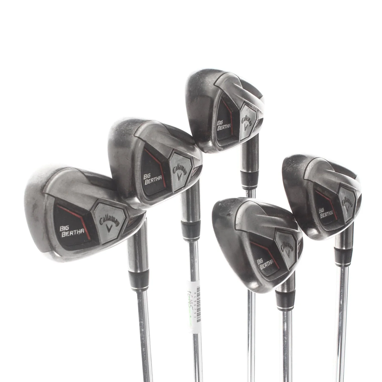 Callaway Big Bertha Steel Mens Right Hand Irons 6-PW Regular - True Temper Speedstep 80 - Image 2
