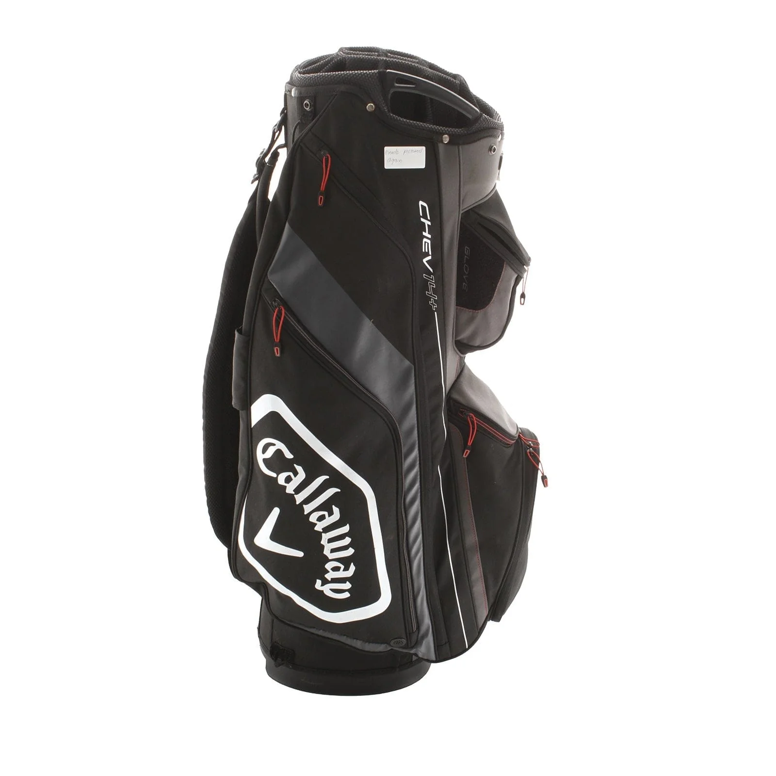 Callaway Cart Bag - Black/Grey - Image 3