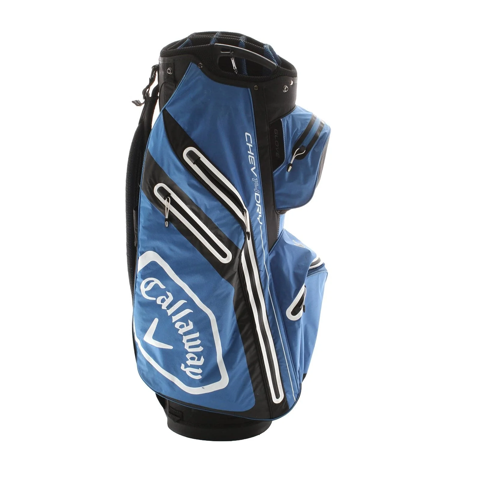 Callaway Chec 14 Dry Cart Bag - Blue/Black - Image 3