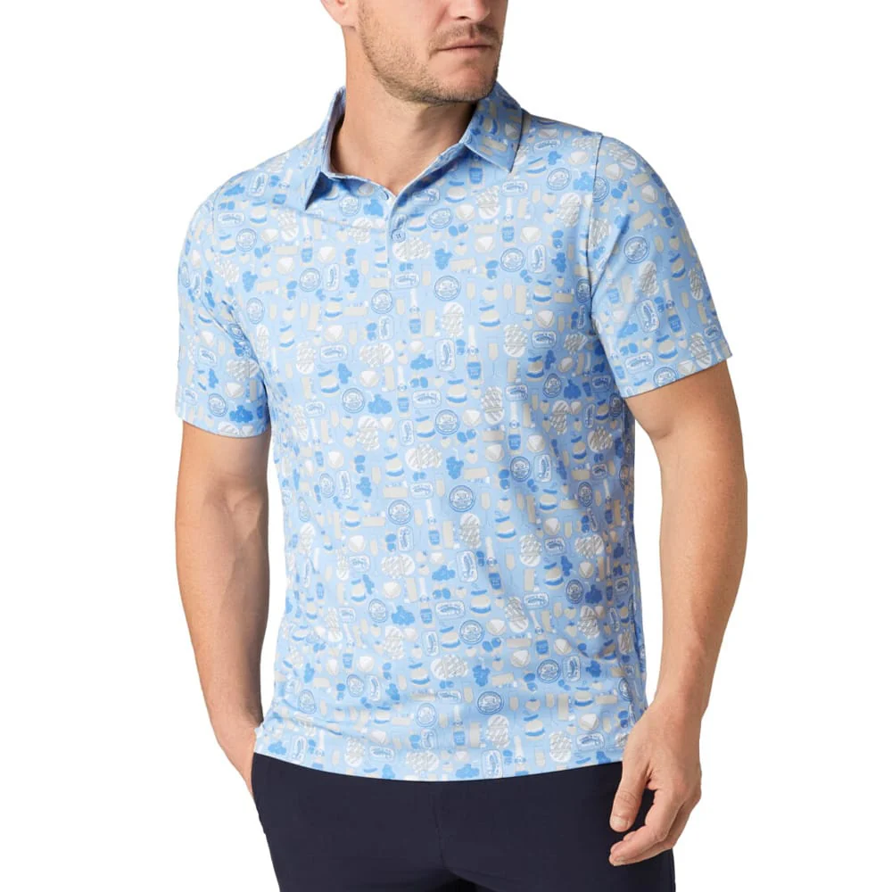 Callaway Celebration Feast Print Polo Shirt - Open Air - Image 3