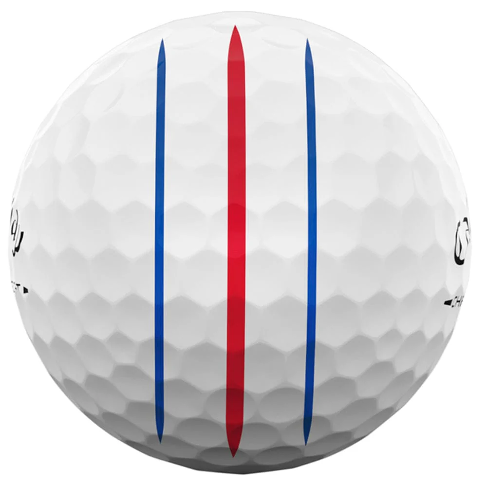 Callaway Chrome Soft Triple Track Golf Balls - White - 12 Pack - Image 3