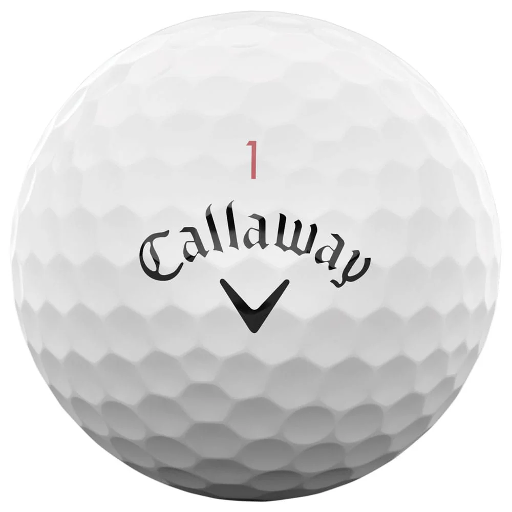 Callaway Chrome Tour Triple Diamond Golf Balls - White - 12 Pack - Image 2
