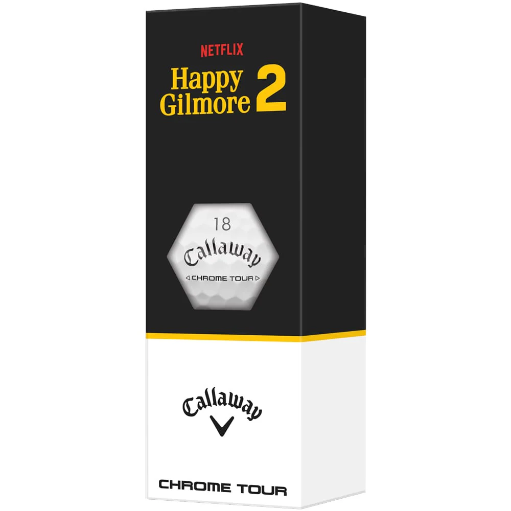Callaway Chrome Tour Happy Gilmore 2 "Just Tap It In" Golf Balls - 12 Pack - Image 4