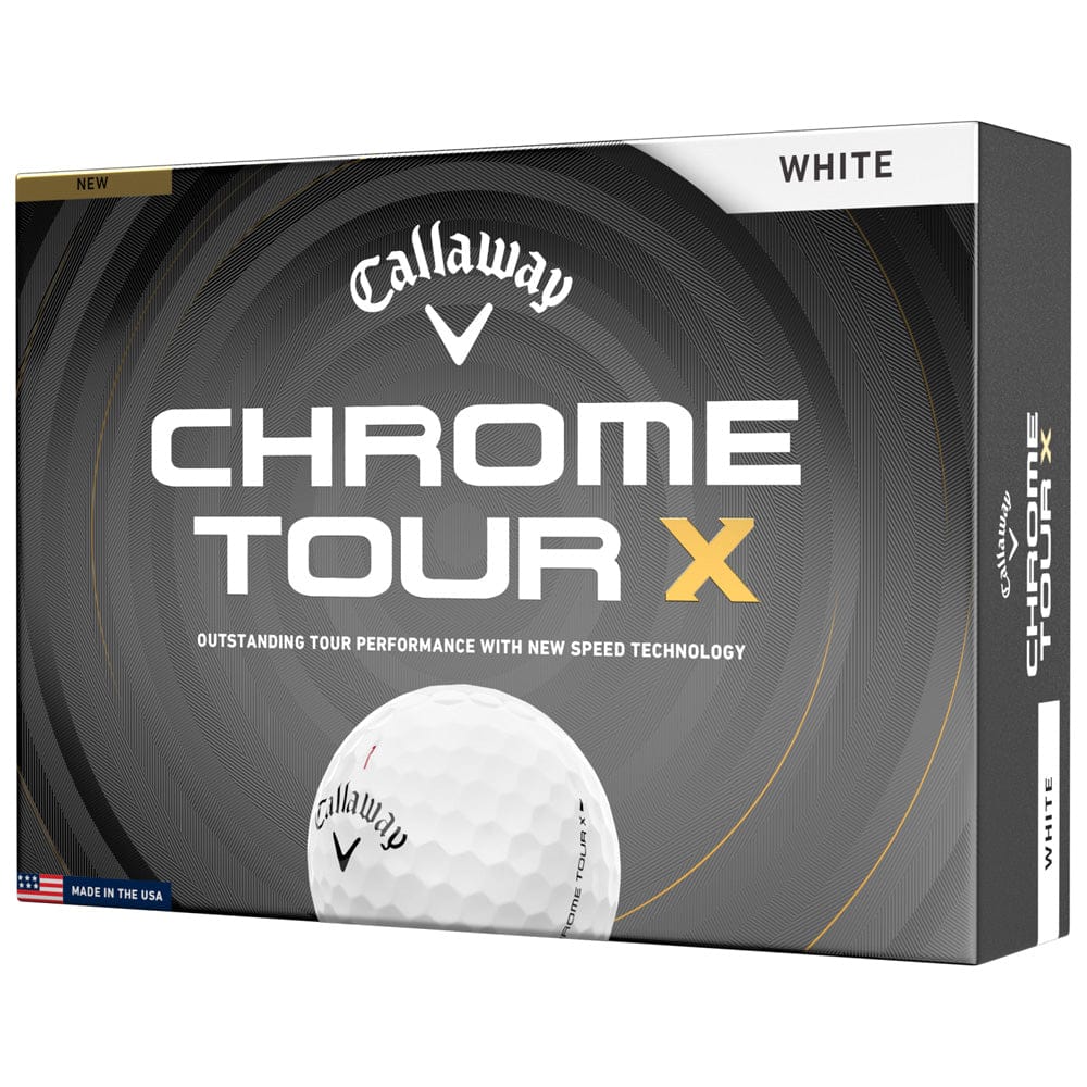 Callaway Chrome Tour X Golf Balls - White - 12 Pack - Image 6