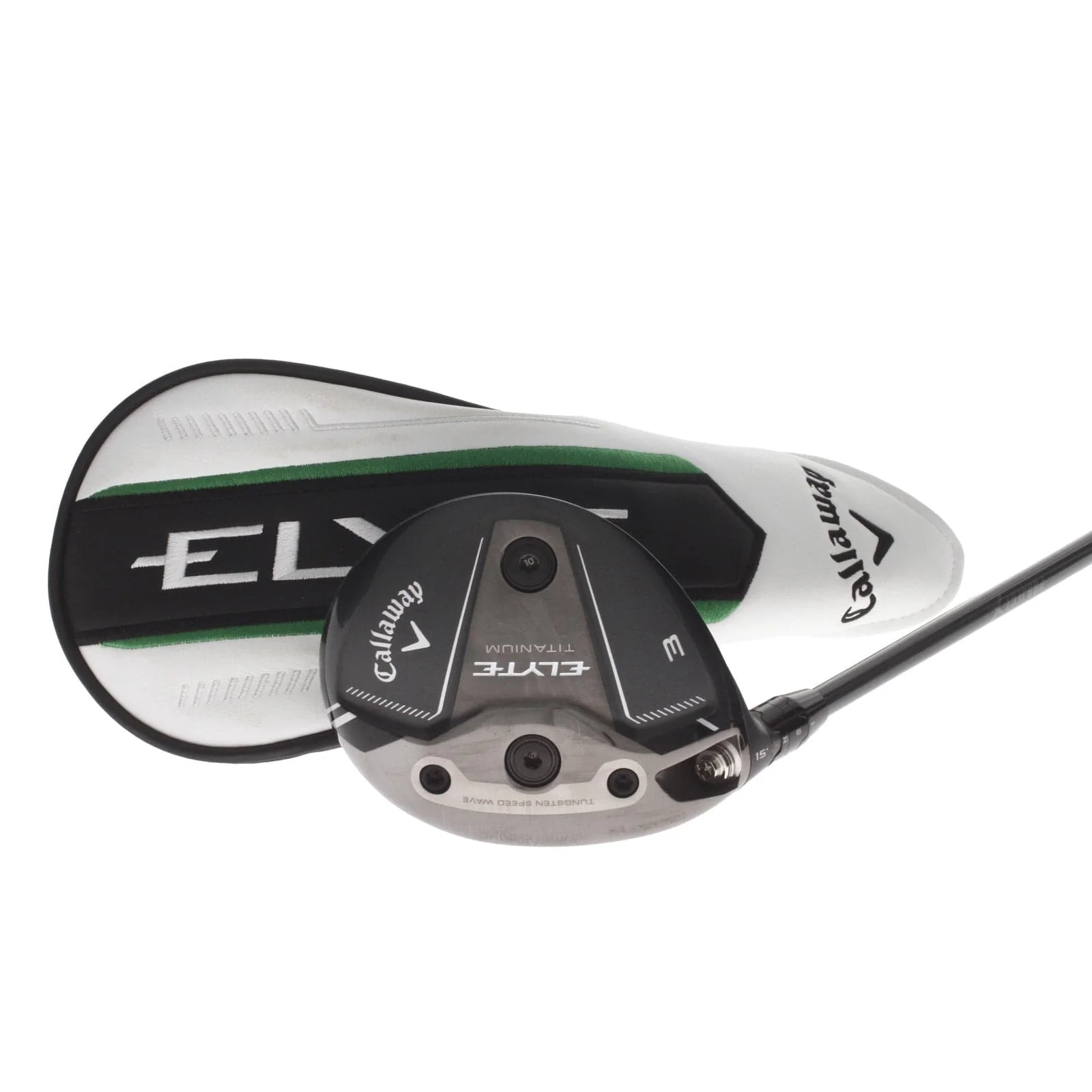 Callaway Elyte Ti Graphite Mens Left Hand Fairway 3 Wood 15* Regular - Project X Denali Blue 60