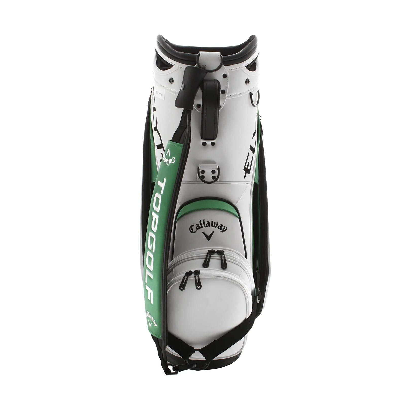 Callaway Elyte Tour Bag - White/Black/Green - Image 4