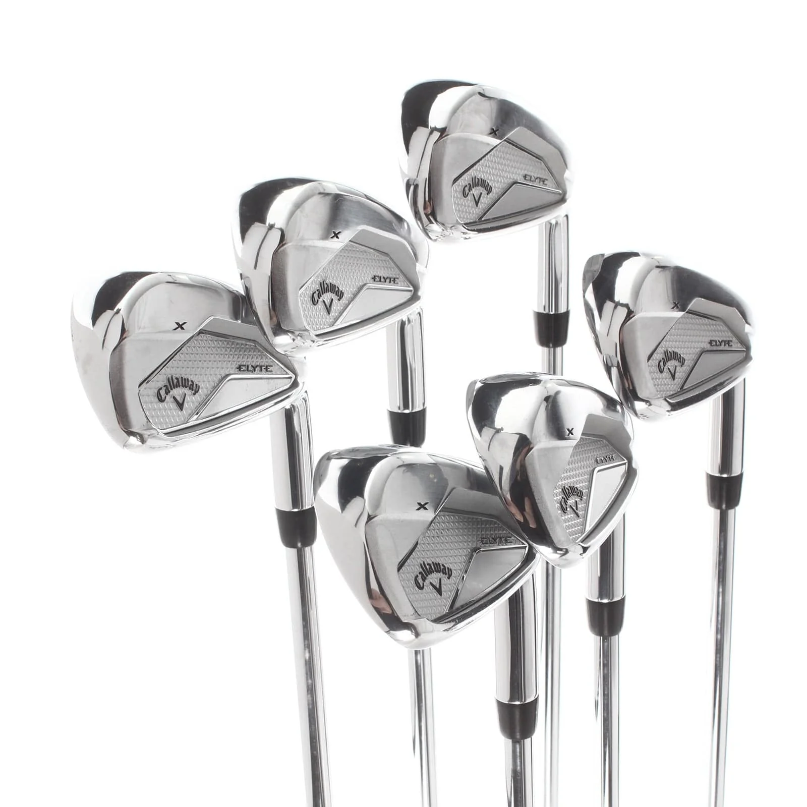 Callaway Elyte X Steel Mens Right Hand Irons 5-PW Stiff - True Temper Vector 90g - Image 2