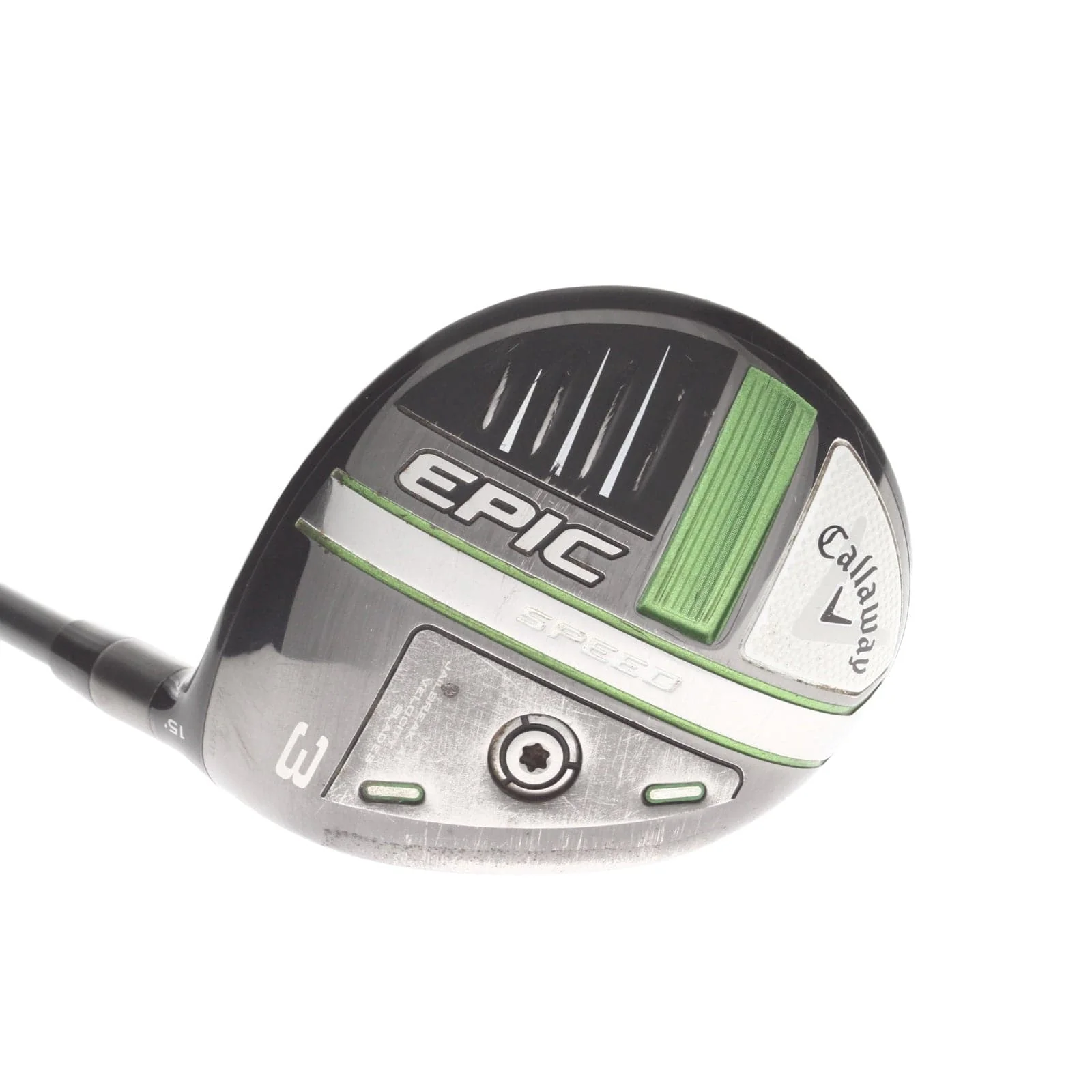 Callaway Epic Speed Graphite Mens Right Hand Fairway 3 Wood 15* Stiff - HZRDUS Smoke iM10 6.0 60g - Image 2