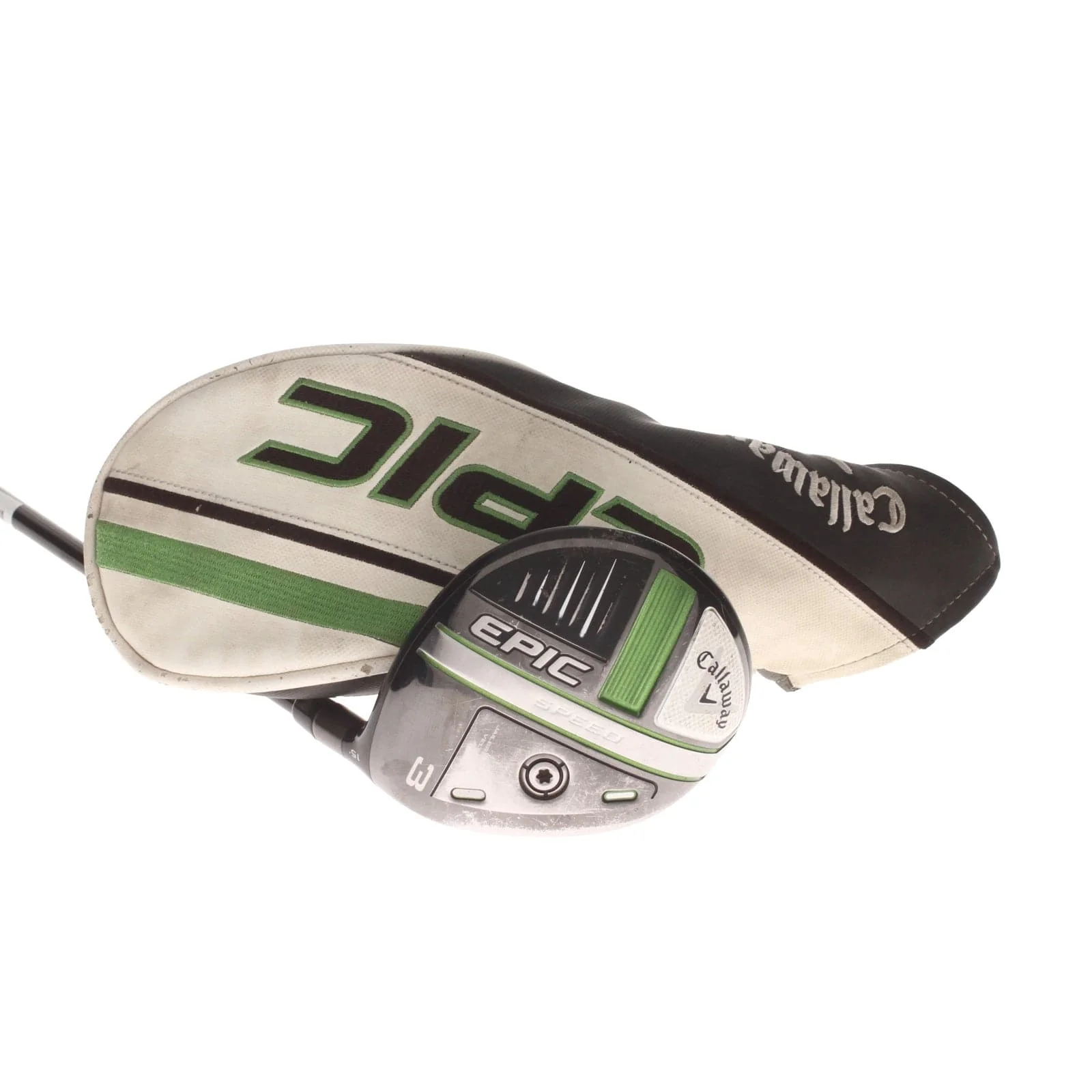 Callaway Epic Speed Graphite Mens Right Hand Fairway 3 Wood 15* Stiff - Mitsubishi Chemical MMT 70 S