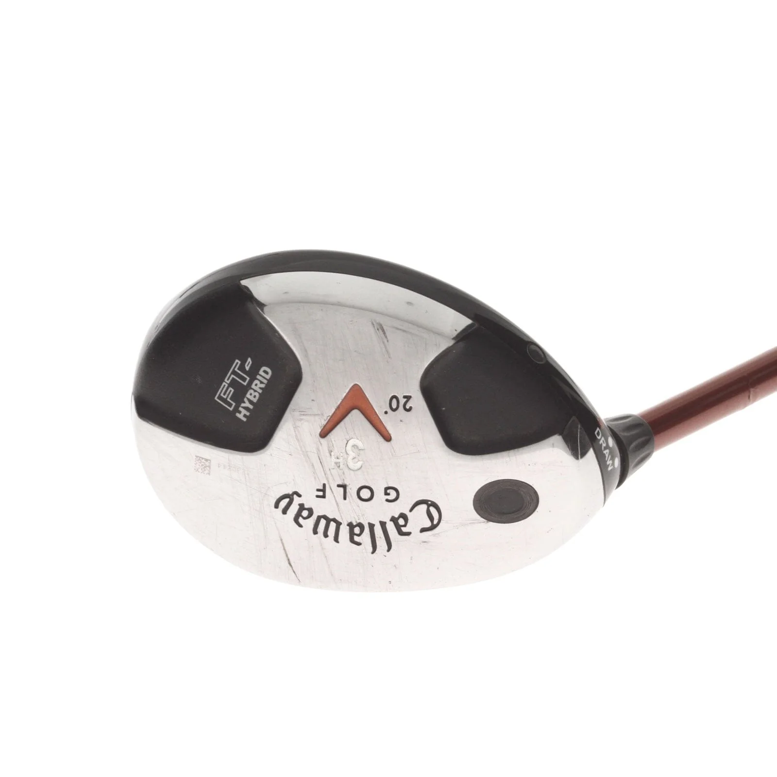 Callaway FT Fusion Draw Graphite Mens Left Hand 3 Hybrid 20* Stiff - Aldila NVS 85-S 350 - Image 2