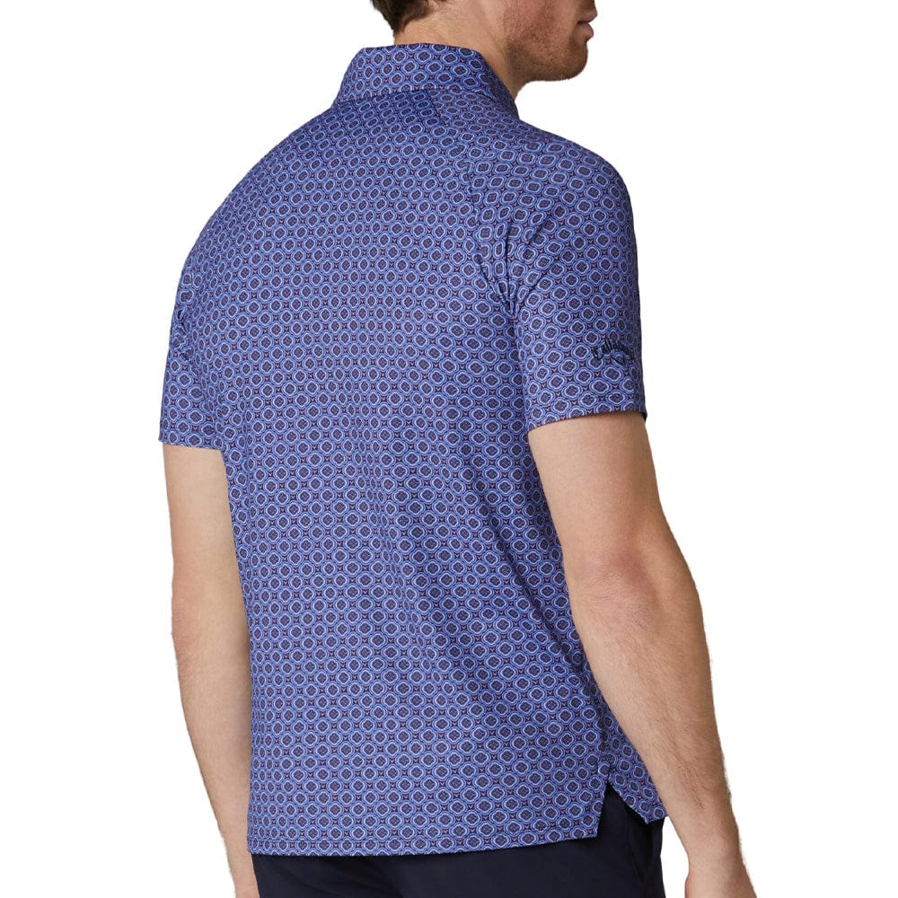 Callaway Golf Club Print Polo Shirt - Peacoat - Image 5