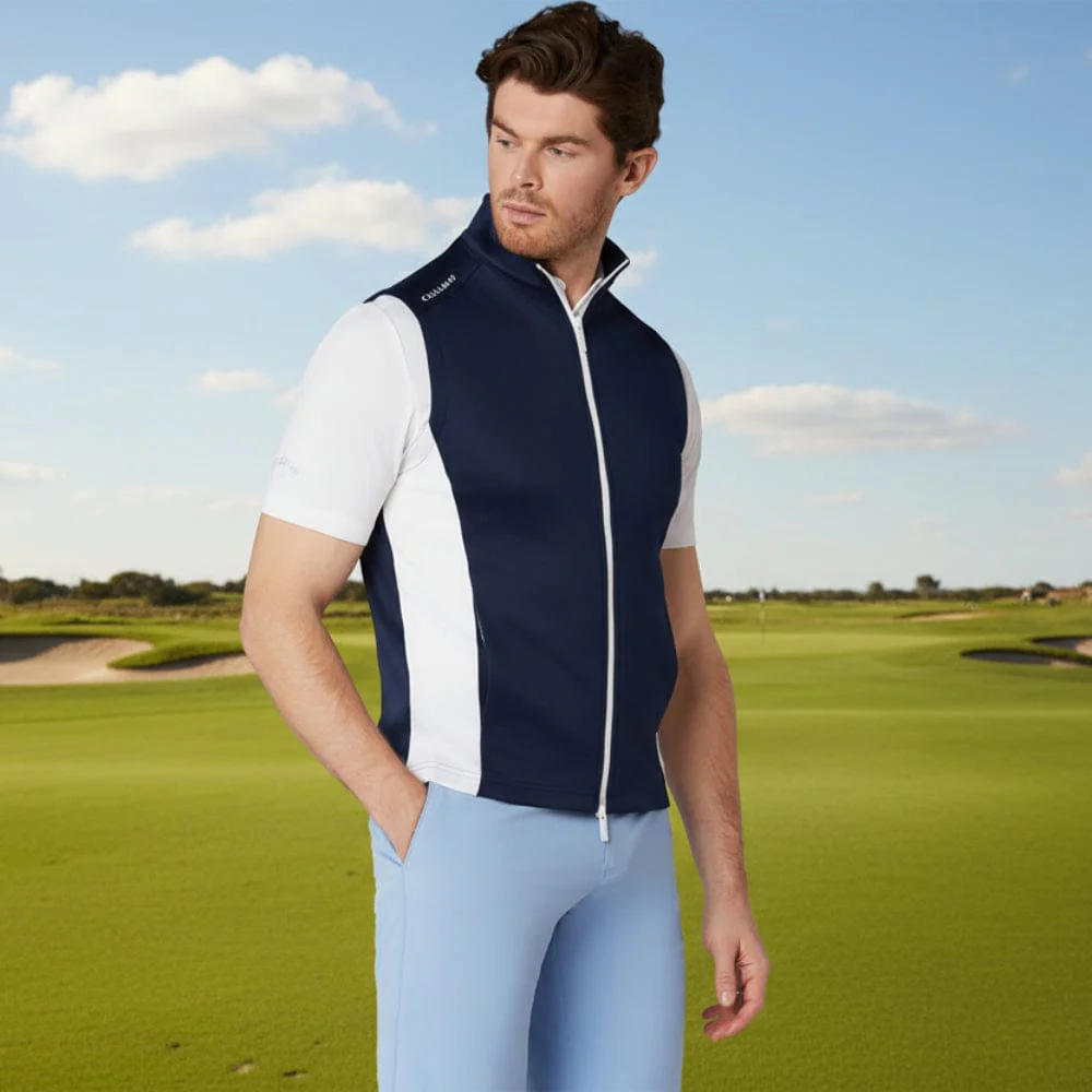 Callaway High Gauge Vest - Peacoat - Image 6