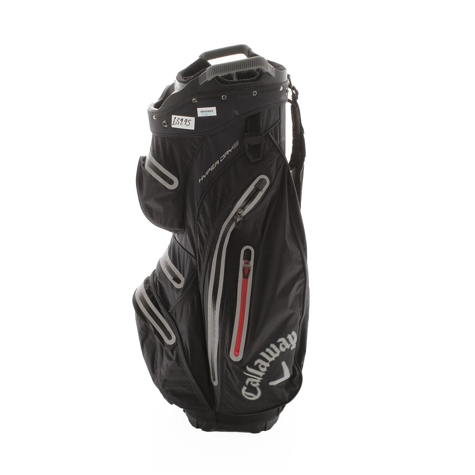 Callaway Hyper Day 15 Cart Bag - Black/Grey