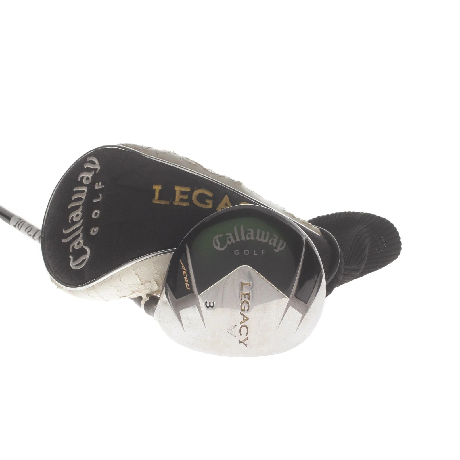 Callaway Legacy Aero Graphite Mens Right Hand Fairway 3 Wood 15* Stiff - Callaway Speed Amorphous 55w S