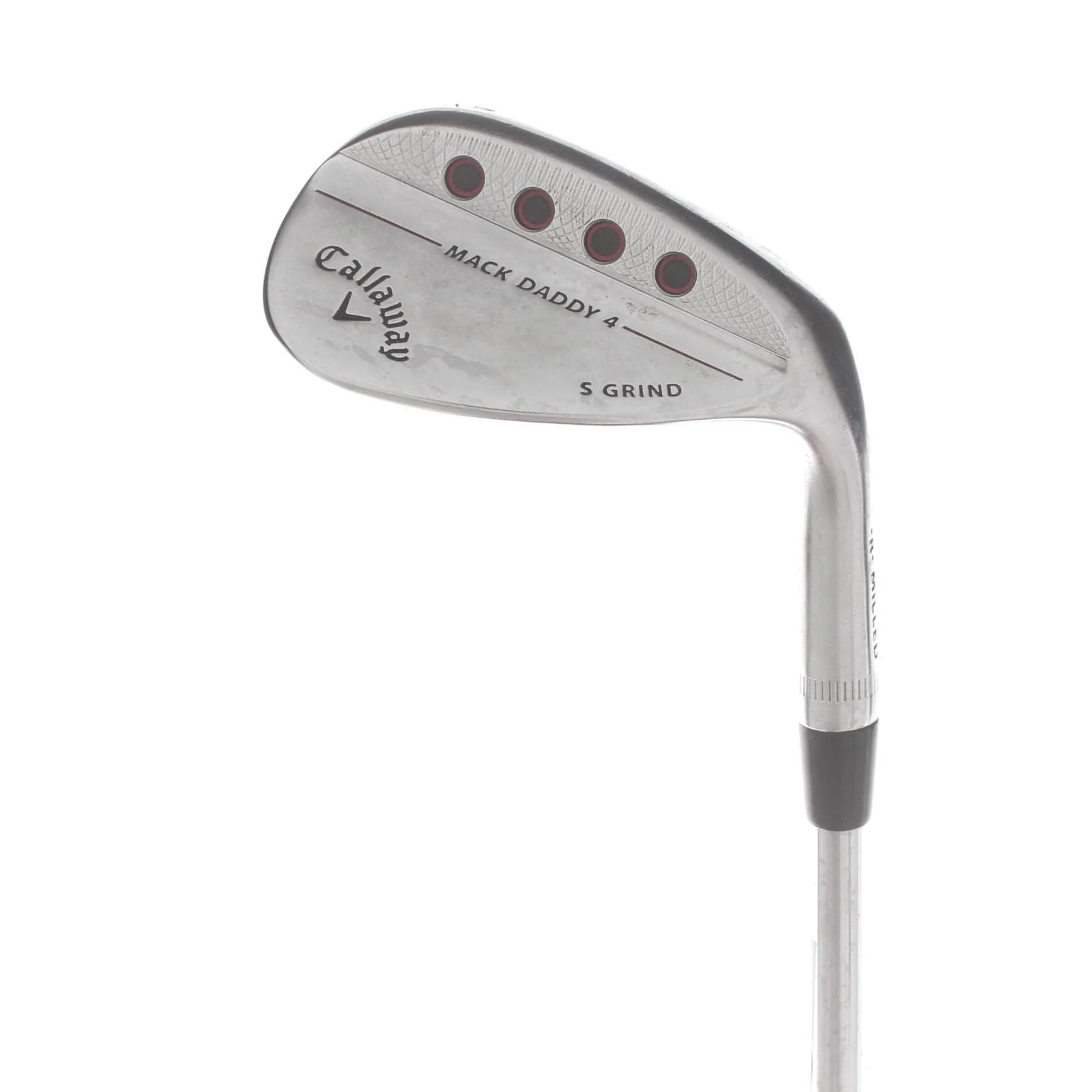 Callaway Mack Daddy 4 Steel Mens Right Hand Sand Wedge 54* 10 Bounce S Grind Stiff - Dynamic Gold 115 S200