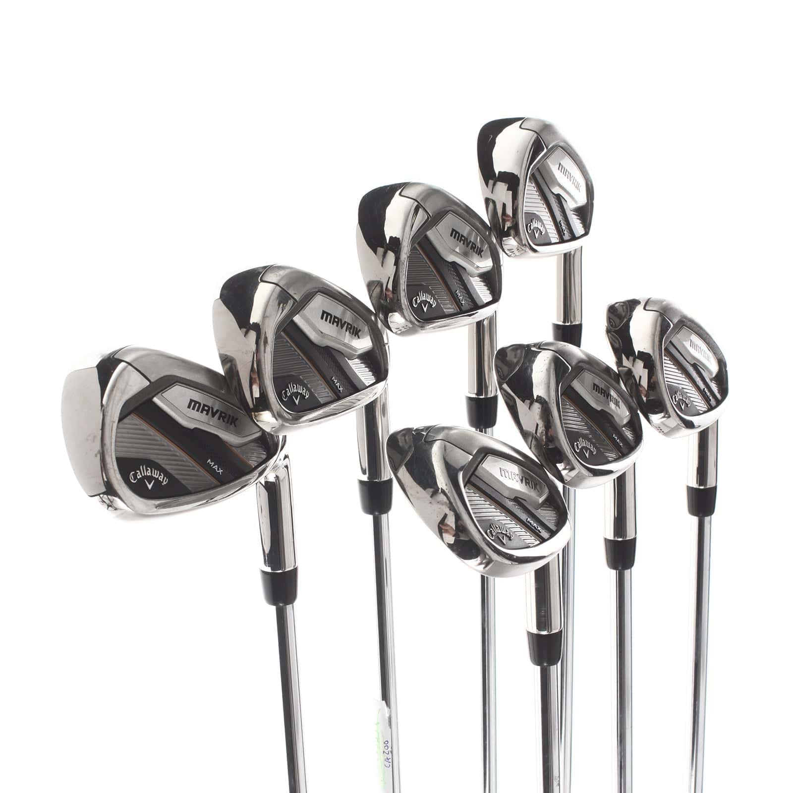 Callaway Mavrik Max Steel Mens Right Hand Irons 5-SW Regular - KBS Max 80 - Image 2