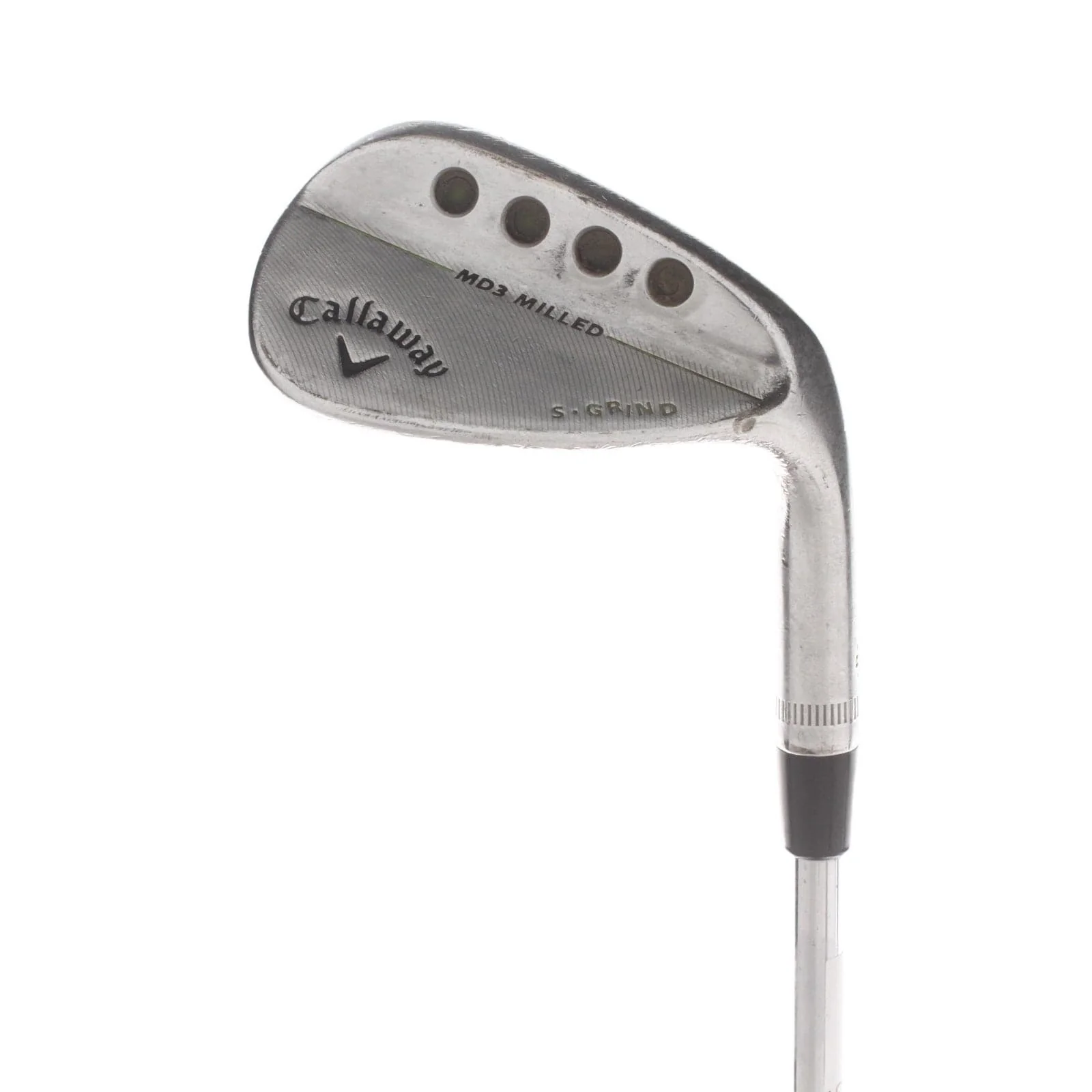 Callaway MD3 Steel Mens Right Hand Gap Wedge 50* 10 Bounce S Grind Wedge Flex - Dynamic Gold