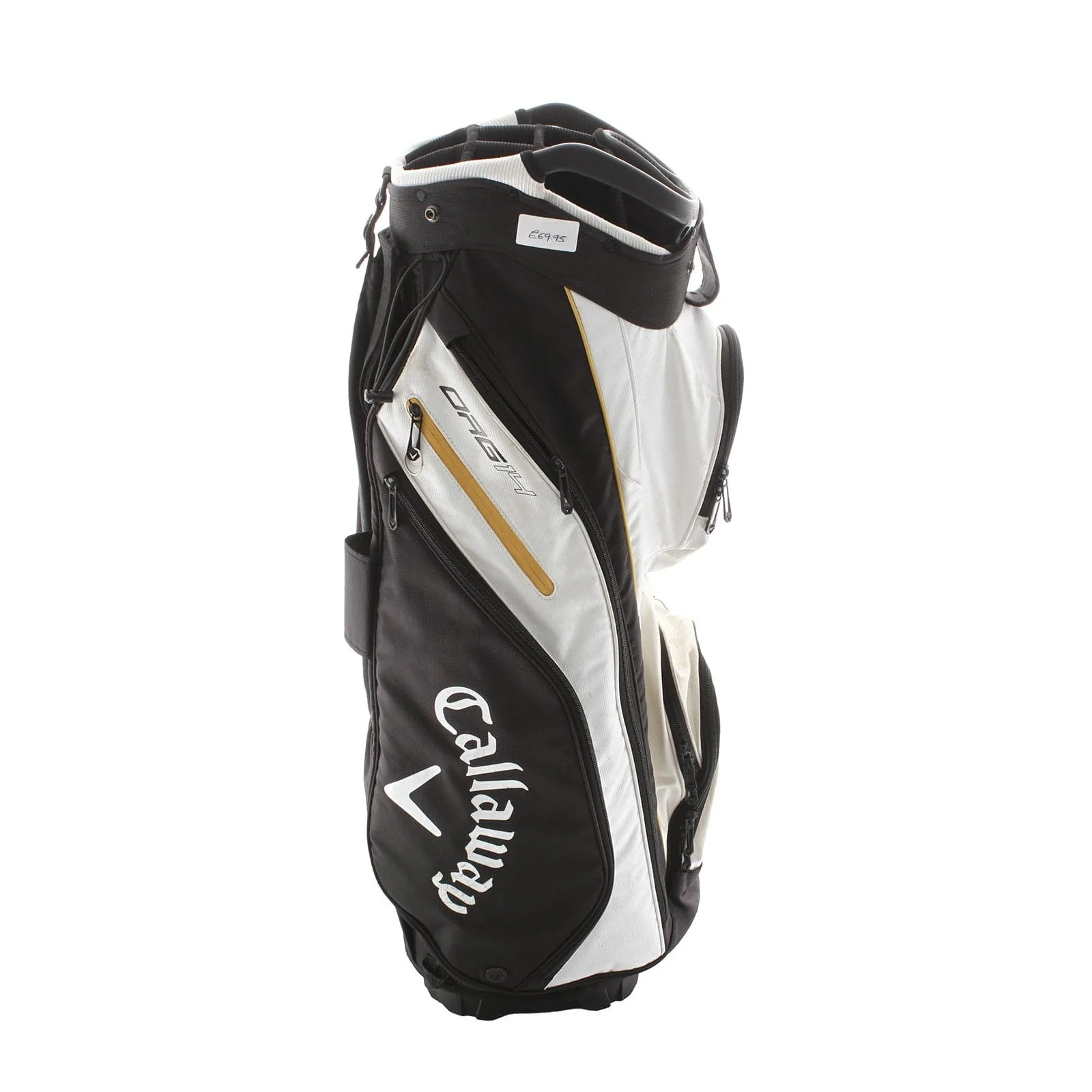 Callaway ORG 14 Cart Bag - White/Black/Orange - Image 3