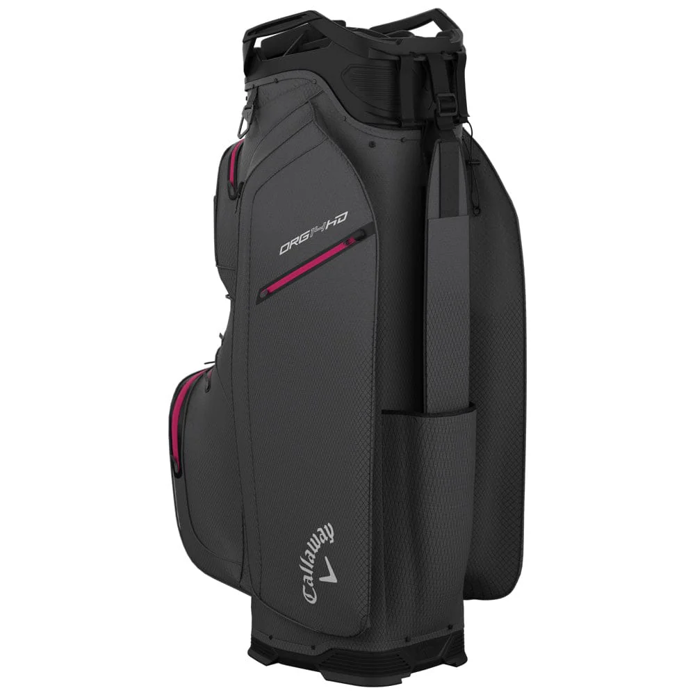 Callaway Org 14 HD Waterproof Cart Bag - Charcoal/Pink - Image 5