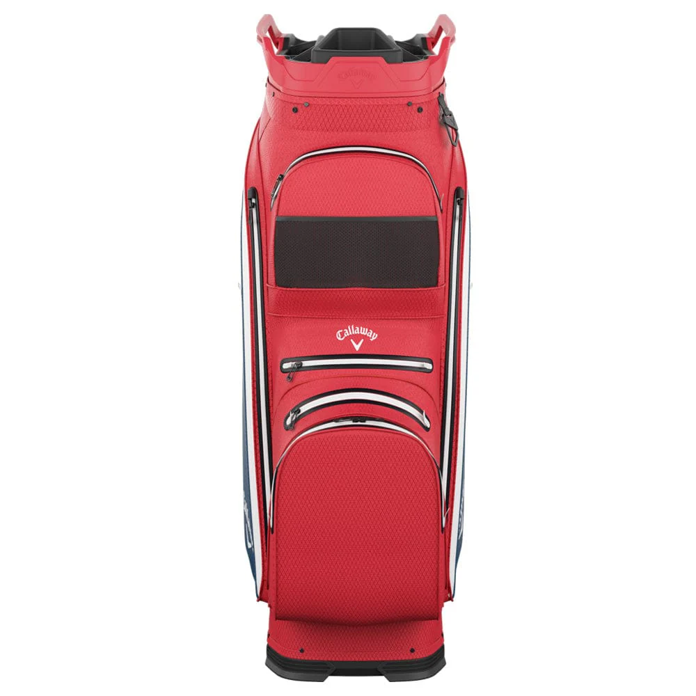 Callaway Org 14 HD Waterproof Cart Bag - Red/White/Navy - Image 3