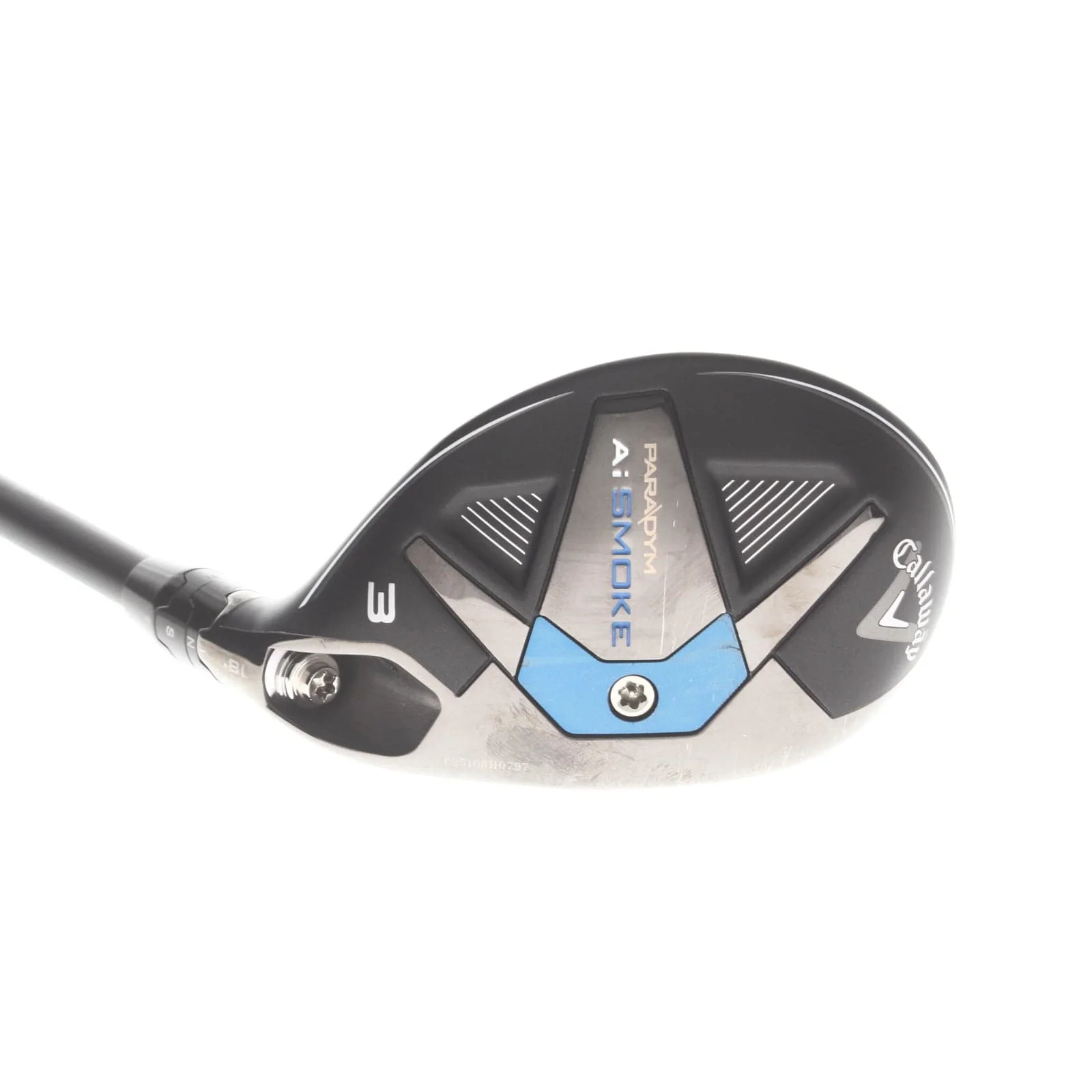Callaway Paradym Ai-Smoke Graphite Mens Right Hand 3 Hybrid 18* Stiff - Cypher Seventy 6.0 - Image 2