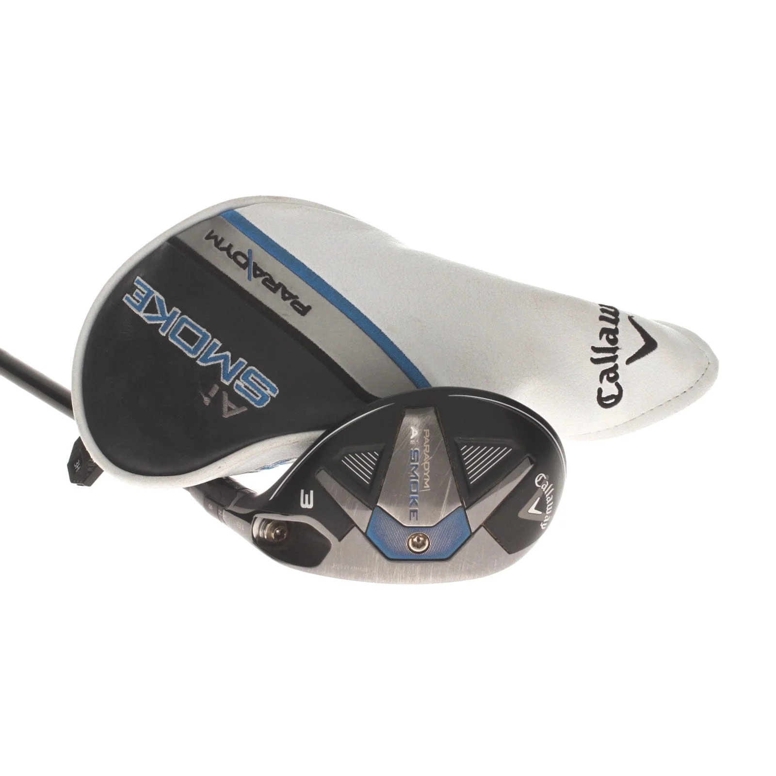 Callaway Paradym Ai Smoke Graphite Mens Right Hand 3 Hybrid 18* Stiff - Project X Cypher 70