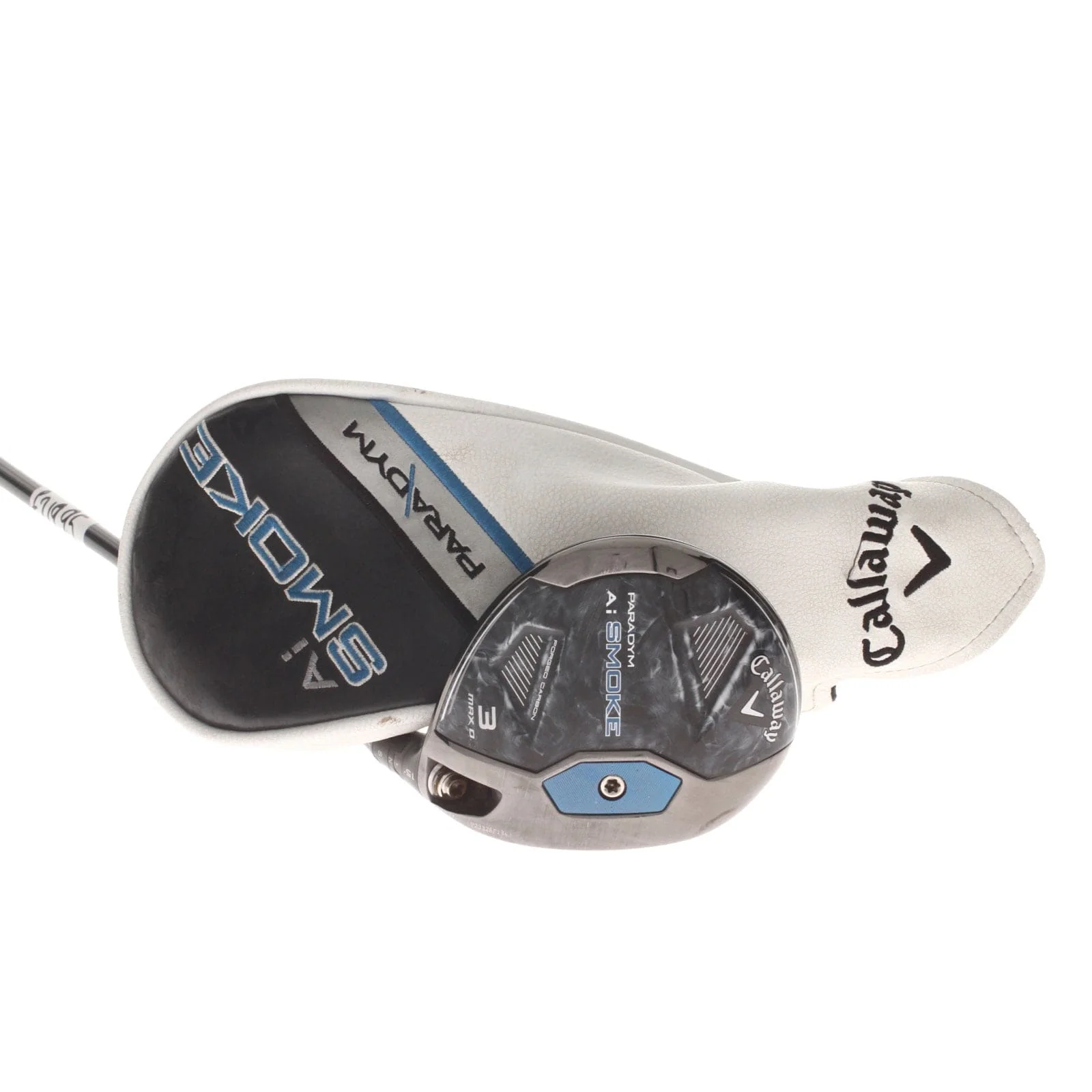 Callaway Paradym Ai Smoke Max D Graphite Mens Right Hand Fairway 3 Wood 15* Regular - Project X Denali Blue 60g 5.5