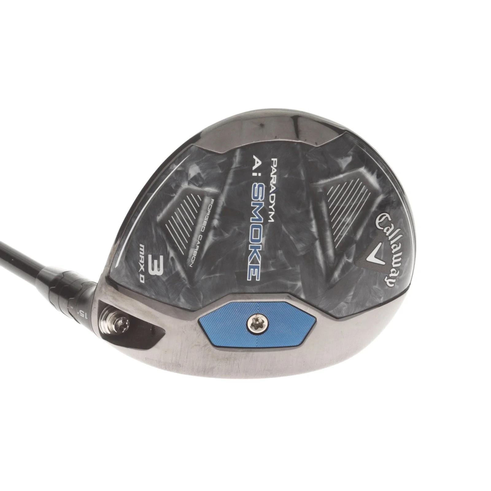 Callaway Paradym Ai-Smoke Max D Graphite Mens Right Hand Fairway 3 Wood 15* Stiff - Denali Black Frost 70g 6.0 - Image 2