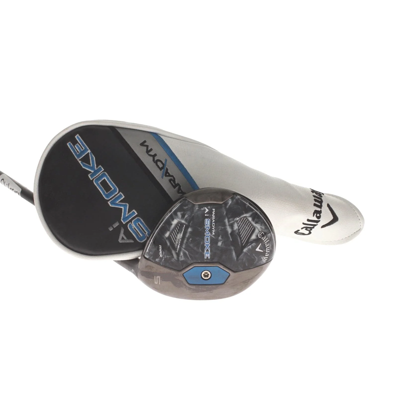 Callaway Paradym Ai-Smoke Max Graphite Mens Right Hand Fairway 5 Wood 18* Regular - Tensei AV Series 65 Blue