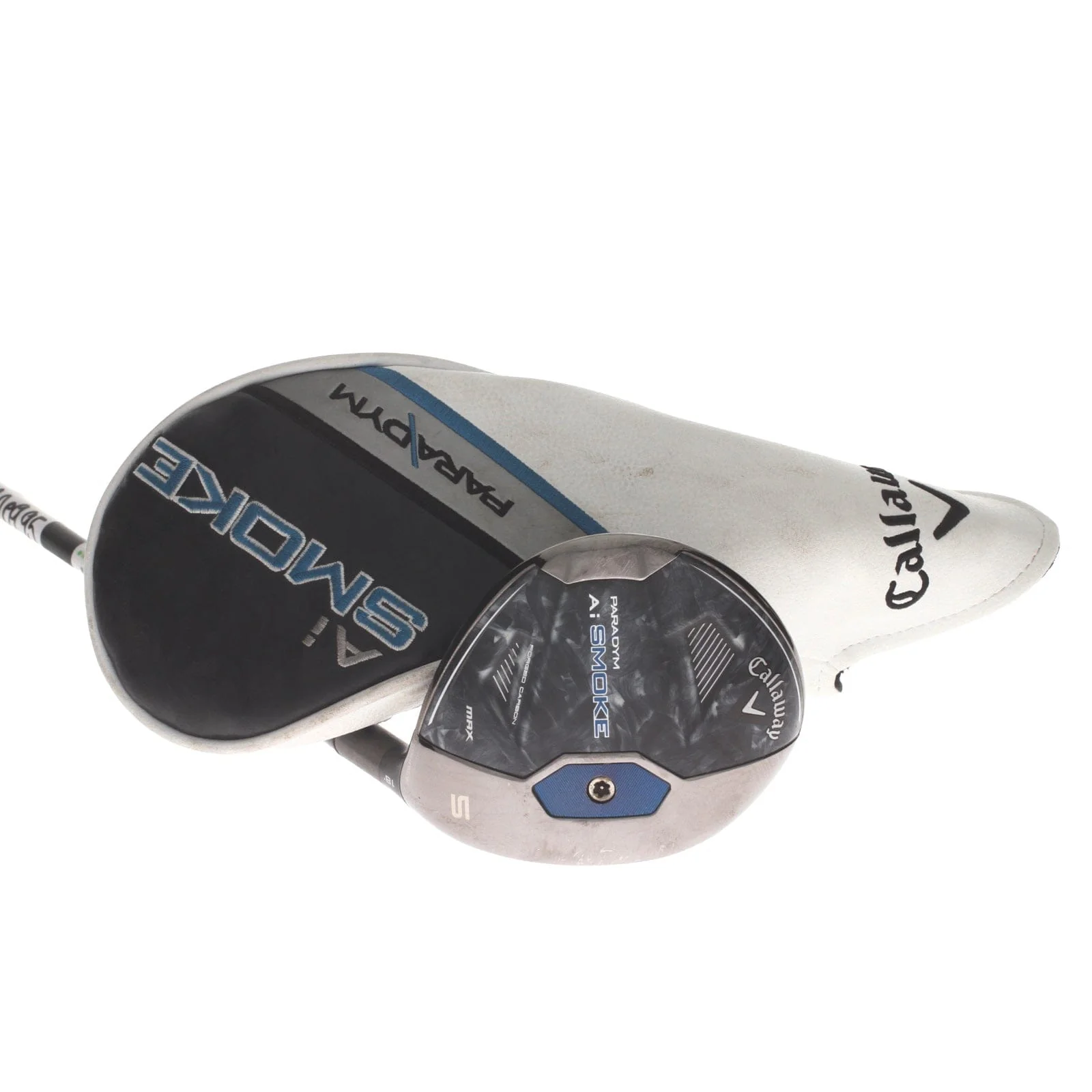 Callaway Paradym Ai-Smoke Max Graphite Mens Right Hand Fairway 5 Wood 18* Regular - Tensei AV Series Blue 65