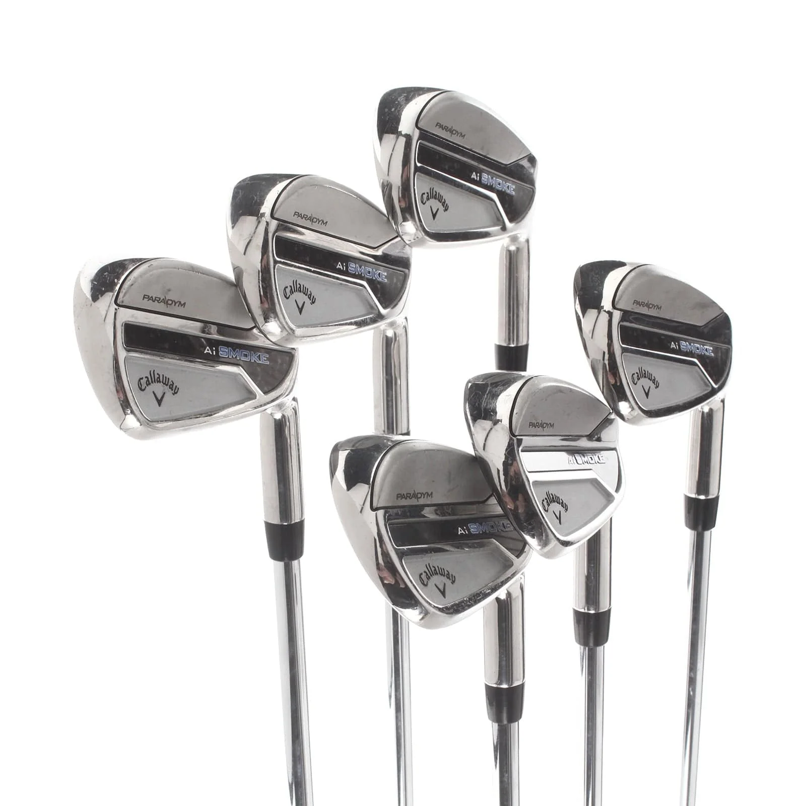 Callaway Paradym Ai-Smoke Steel Mens Right Hand Irons 5-PW Regular - Elevate MPH 95 - Image 2
