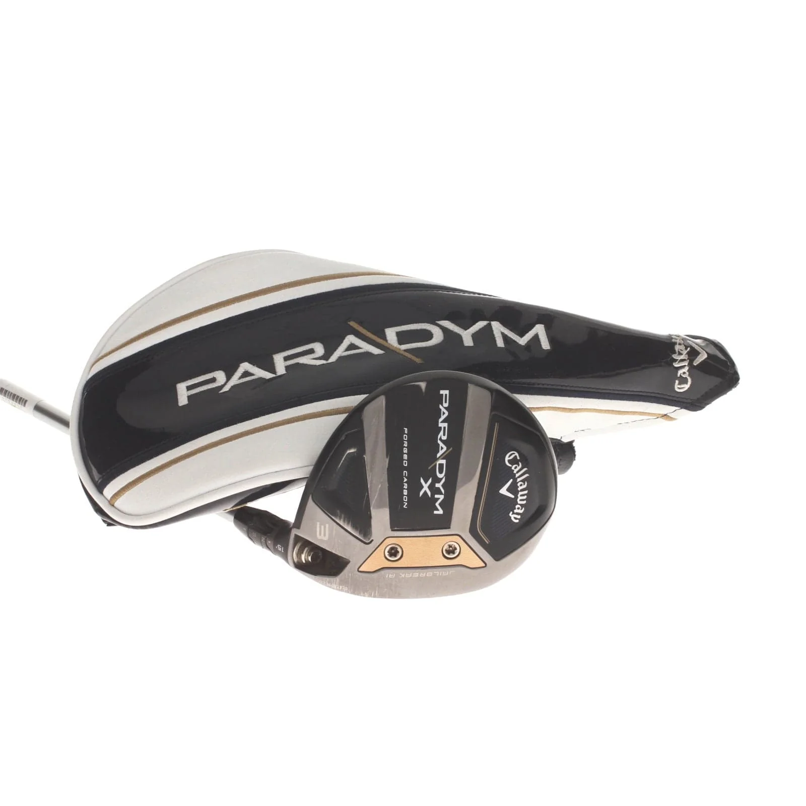 Callaway Paradym X Graphite Mens Right Hand Fairway 3 Wood 15* Regular - Aldila Ascent 50 Blue