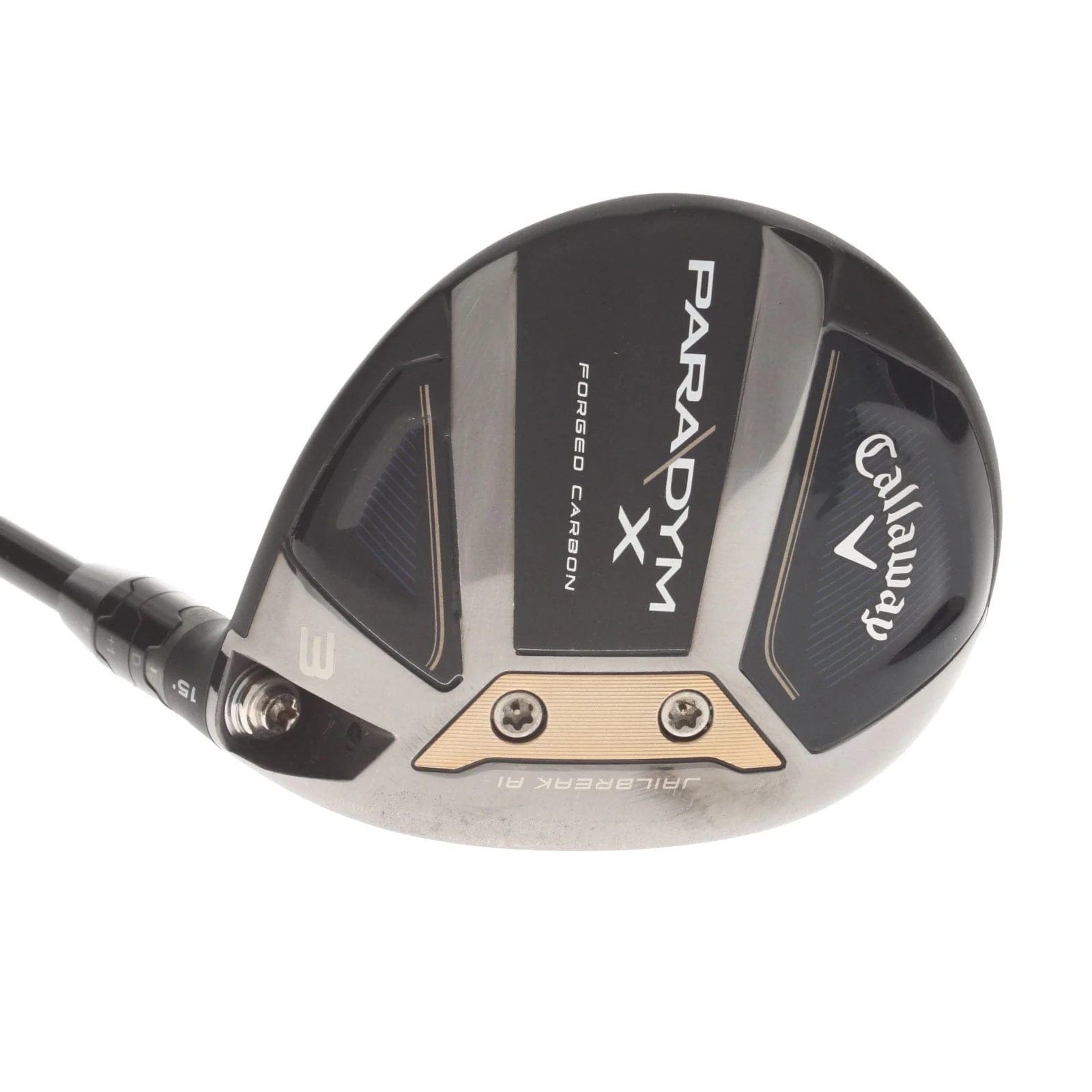 Callaway Paradym X Graphite Mens Right Hand Fairway 3 Wood 15* Regular - Tensei AV Blue 65 - Image 2