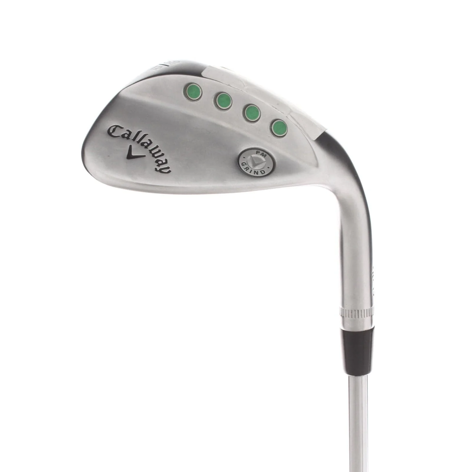 Callaway PM Grind Steel Mens Right Hand Sand Wedge 58* Wedge - kbs hi-rev 2.0