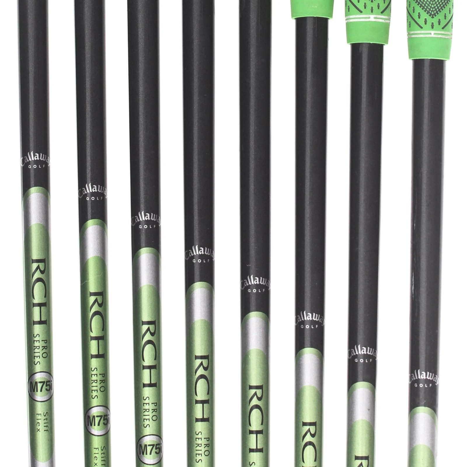 Callaway Pro Series X-16 Graphite Mens Right Hand Irons 3-PW Stiff - Callaway RCH M75i - Image 6