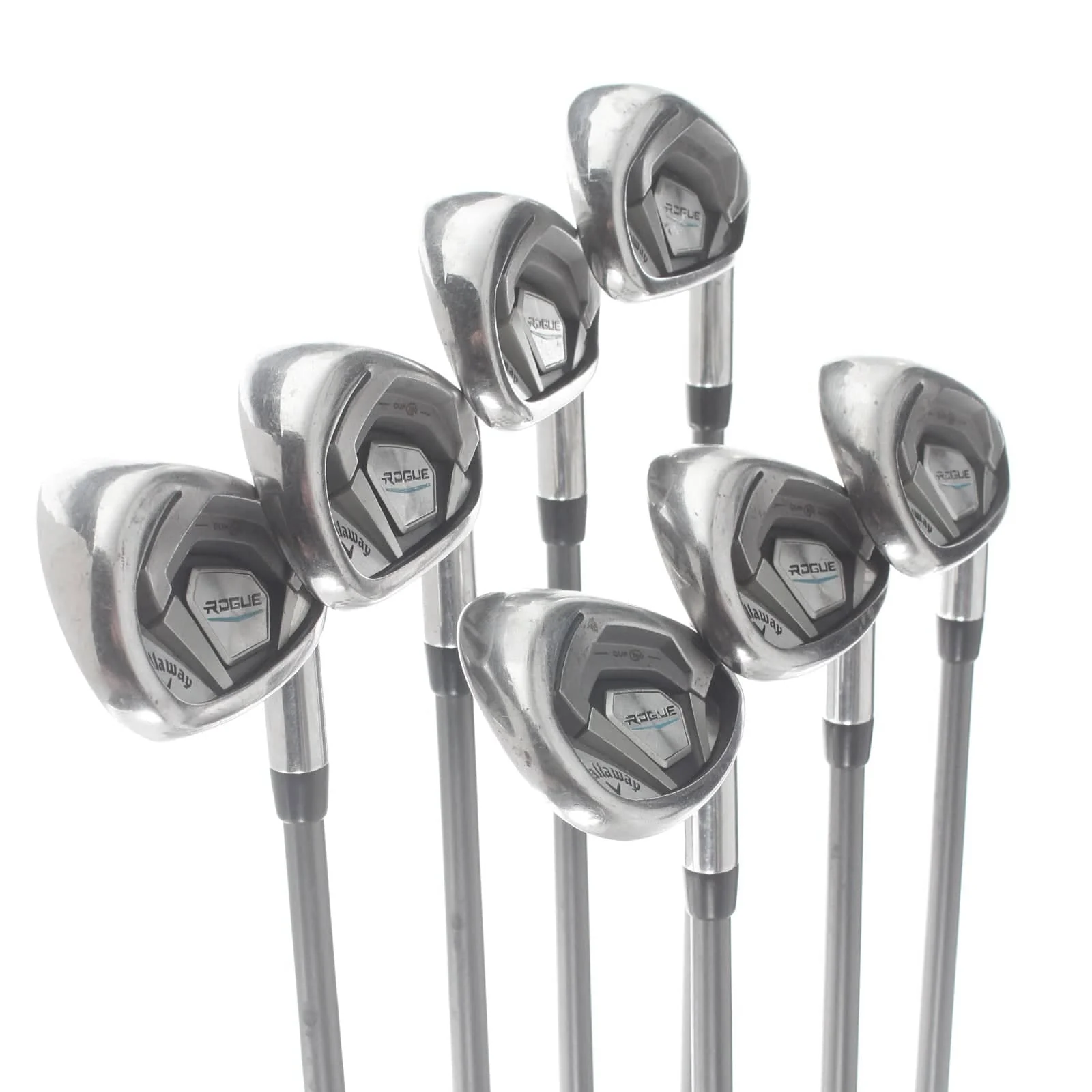 Callaway Rogue Graphite Mens Right Hand Irons 5-SW Regular - Aldila Synergy 60 - Image 2