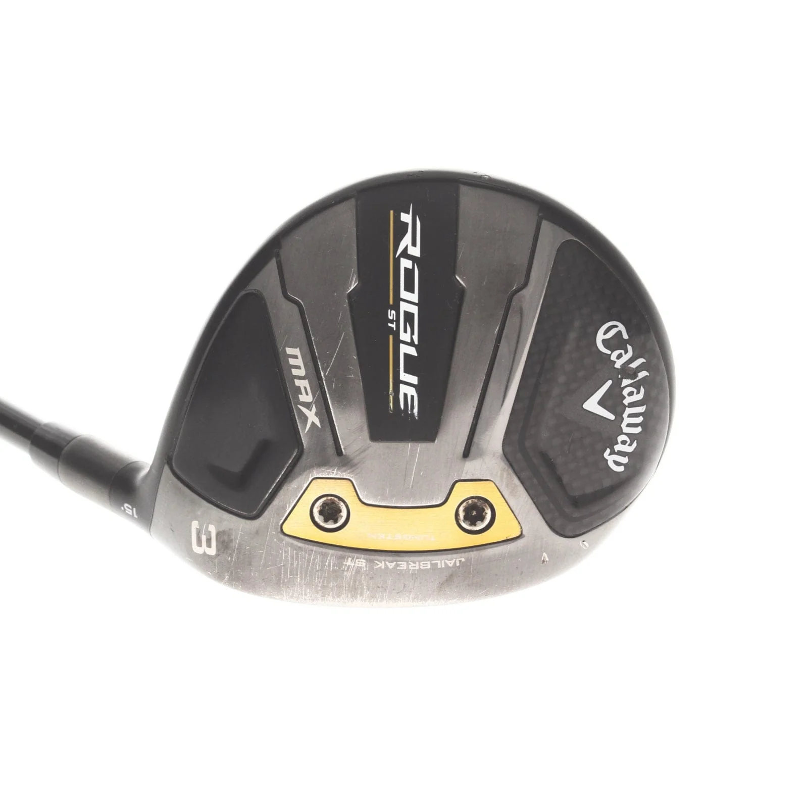Callaway Rogue ST Max Graphite Mens Right Hand Fairway 3 Wood 15* Regular - Tensei AV Series Blue 65