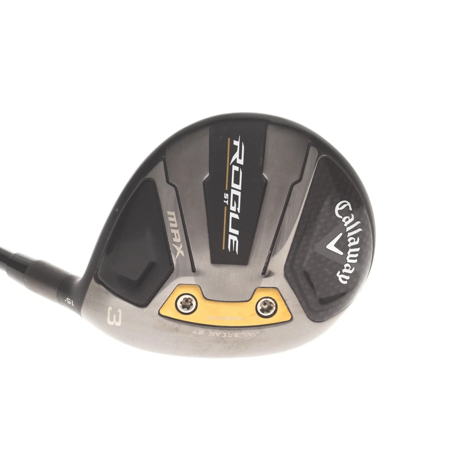 Callaway Rogue ST Max Graphite Mens Right Hand Fairway 3 Wood 15* Stiff - Tensei AV Blue 75 - Image 2