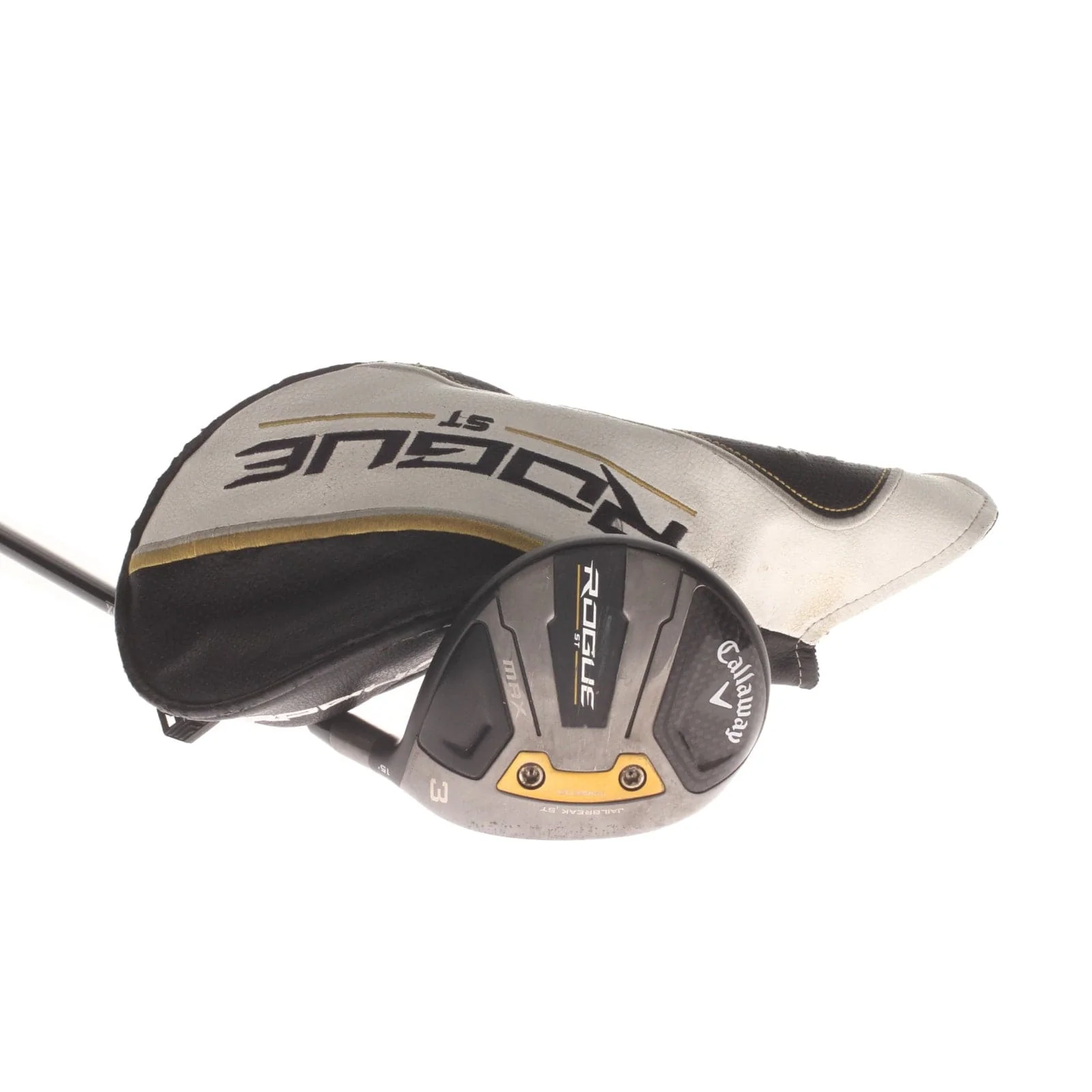 Callaway Rogue ST max Graphite Mens Right Hand Fairway 3 Wood 15* Stiff - Tensei Blue 75