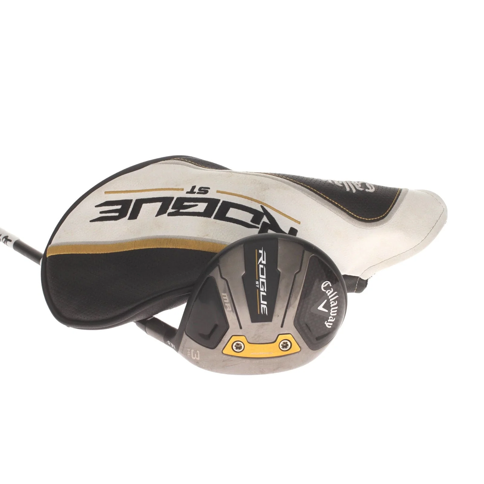 Callaway Rogue ST Max Graphite Mens Right Hand Fairway 3 Wood HL 16.5* Senior - Cypher Forty 5.0