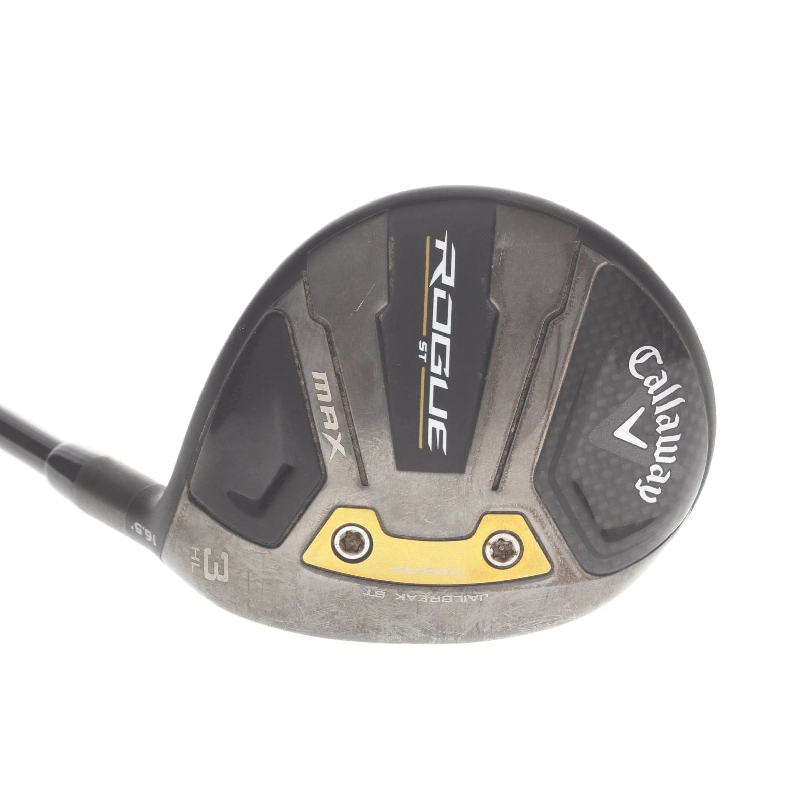 Callaway Rogue ST Max HL Graphite Mens Right Hand Fairway 3 Wood 16.5* Stiff - Tense AV Series 65 g
