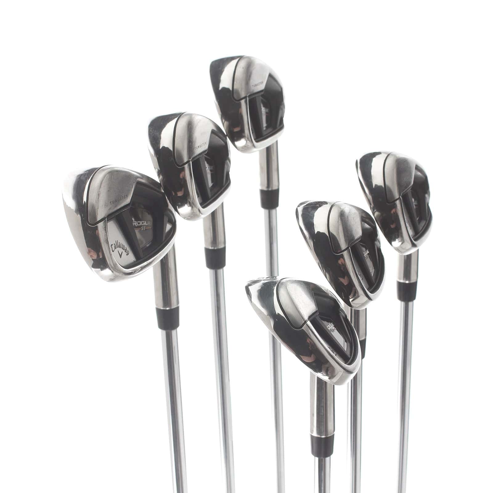 Callaway Rogue ST Max OS Steel Mens Right Hand Irons 6-SW Regular - Elevate MPH 85 - Image 2