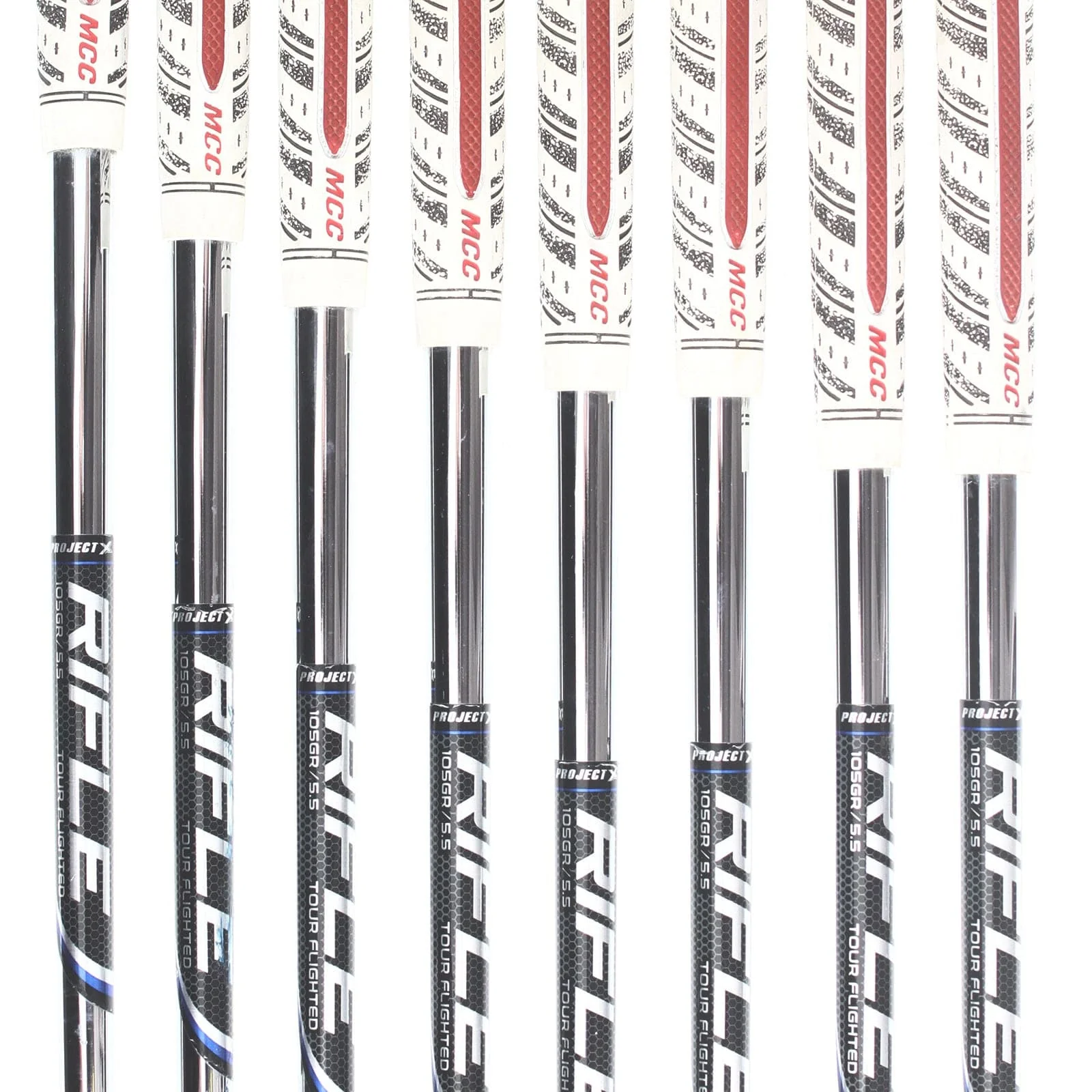 Callaway Rogue ST Max Steel Mens Right Hand Irons 6-PW+AW+SW Regular - Project X Rifle 105GR 5.5 - Image 6
